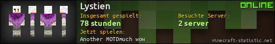 Benutzerleisten 560x90 für Lystien