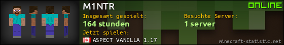 Benutzerleisten 560x90 für M1NTR