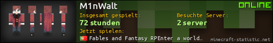 Benutzerleisten 560x90 für M1nWalt
