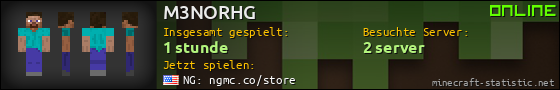 Benutzerleisten 560x90 für M3NORHG