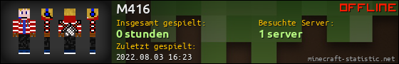 Benutzerleisten 560x90 für M416