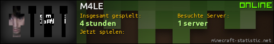 Benutzerleisten 560x90 für M4LE