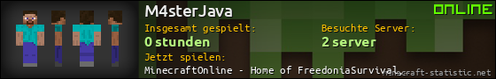 Benutzerleisten 560x90 für M4sterJava