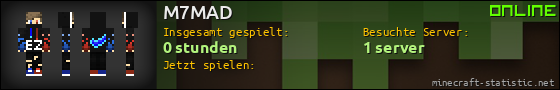 Benutzerleisten 560x90 für M7MAD
