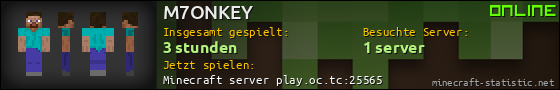 Benutzerleisten 560x90 für M7ONKEY