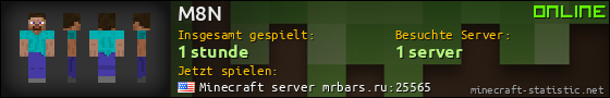 Benutzerleisten 560x90 für M8N