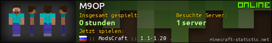 Benutzerleisten 560x90 für M9OP