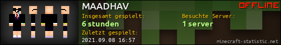 Benutzerleisten 560x90 für MAADHAV
