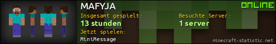 Benutzerleisten 560x90 für MAFYJA