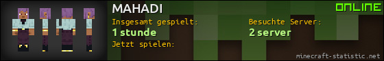 Benutzerleisten 560x90 für MAHADI