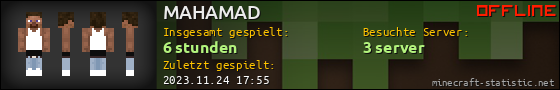 Benutzerleisten 560x90 für MAHAMAD
