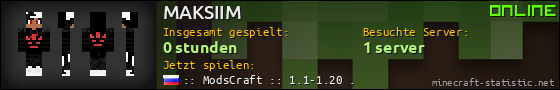 Benutzerleisten 560x90 für MAKSIIM