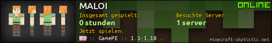 Benutzerleisten 560x90 für MALOI
