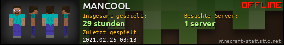 Benutzerleisten 560x90 für MANCOOL