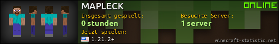 Benutzerleisten 560x90 für MAPLECK