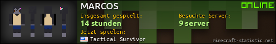 Benutzerleisten 560x90 für MARCOS