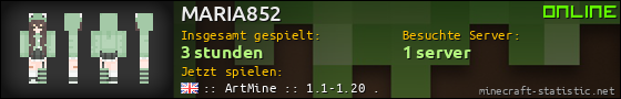 Benutzerleisten 560x90 für MARIA852