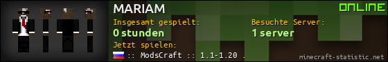 Benutzerleisten 560x90 für MARIAM