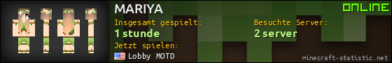 Benutzerleisten 560x90 für MARIYA