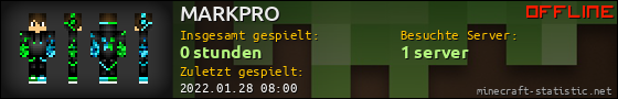 Benutzerleisten 560x90 für MARKPRO