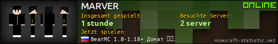 Benutzerleisten 560x90 für MARVER