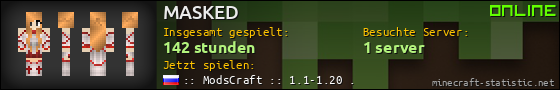 Benutzerleisten 560x90 für MASKED