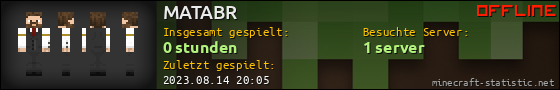 Benutzerleisten 560x90 für MATABR