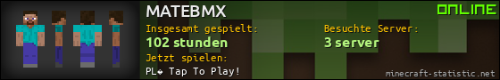 Benutzerleisten 560x90 für MATEBMX