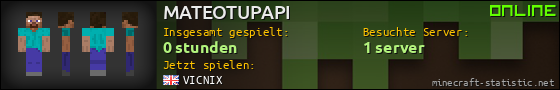 Benutzerleisten 560x90 für MATEOTUPAPI