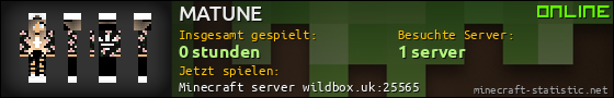Benutzerleisten 560x90 für MATUNE