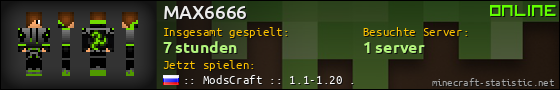 Benutzerleisten 560x90 für MAX6666