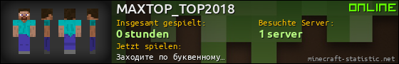 Benutzerleisten 560x90 für MAXTOP_TOP2018