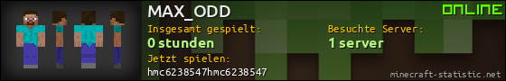 Benutzerleisten 560x90 für MAX_ODD