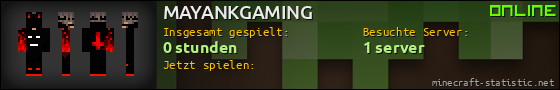 Benutzerleisten 560x90 für MAYANKGAMING