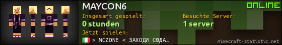 Benutzerleisten 560x90 für MAYCON6