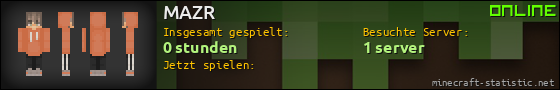 Benutzerleisten 560x90 für MAZR