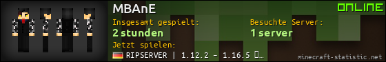Benutzerleisten 560x90 für MBAnE