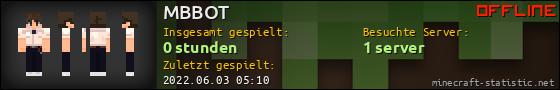Benutzerleisten 560x90 für MBBOT