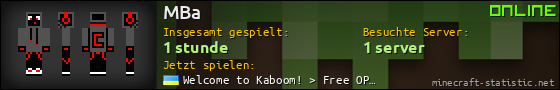 Benutzerleisten 560x90 für MBa