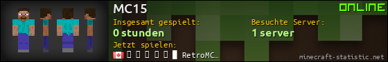 Benutzerleisten 560x90 für MC15