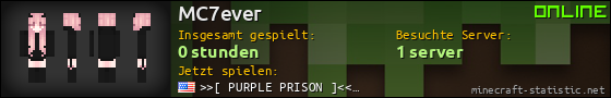 Benutzerleisten 560x90 für MC7ever
