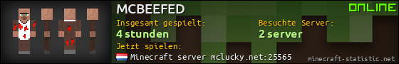 Benutzerleisten 560x90 für MCBEEFED