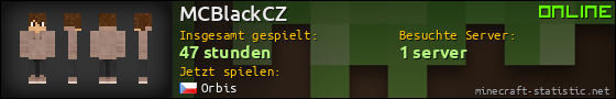 Benutzerleisten 560x90 für MCBlackCZ