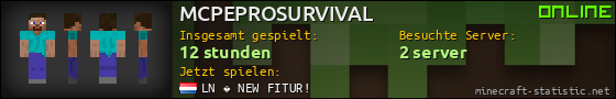 Benutzerleisten 560x90 für MCPEPROSURVIVAL