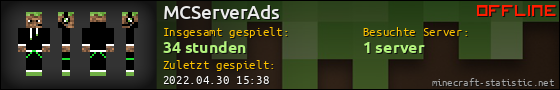 Benutzerleisten 560x90 für MCServerAds