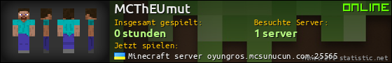 Benutzerleisten 560x90 für MCThEUmut