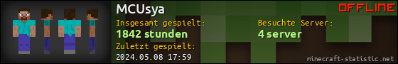 Benutzerleisten 560x90 für MCUsya