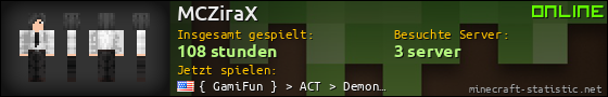 Benutzerleisten 560x90 für MCZiraX