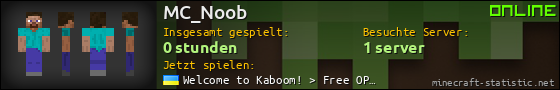 Benutzerleisten 560x90 für MC_Noob