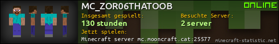 Benutzerleisten 560x90 für MC_ZOR06THATOOB